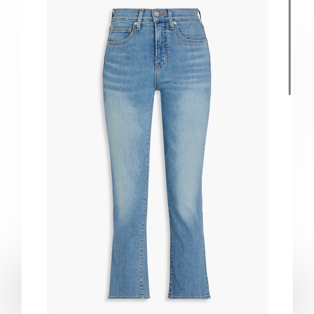 Veronica Beard woman’s Denim Jeans in Light Blue Carly kick flare